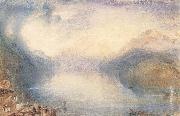 The Bay of Uri from above Brunnen J.M.W. Turner
